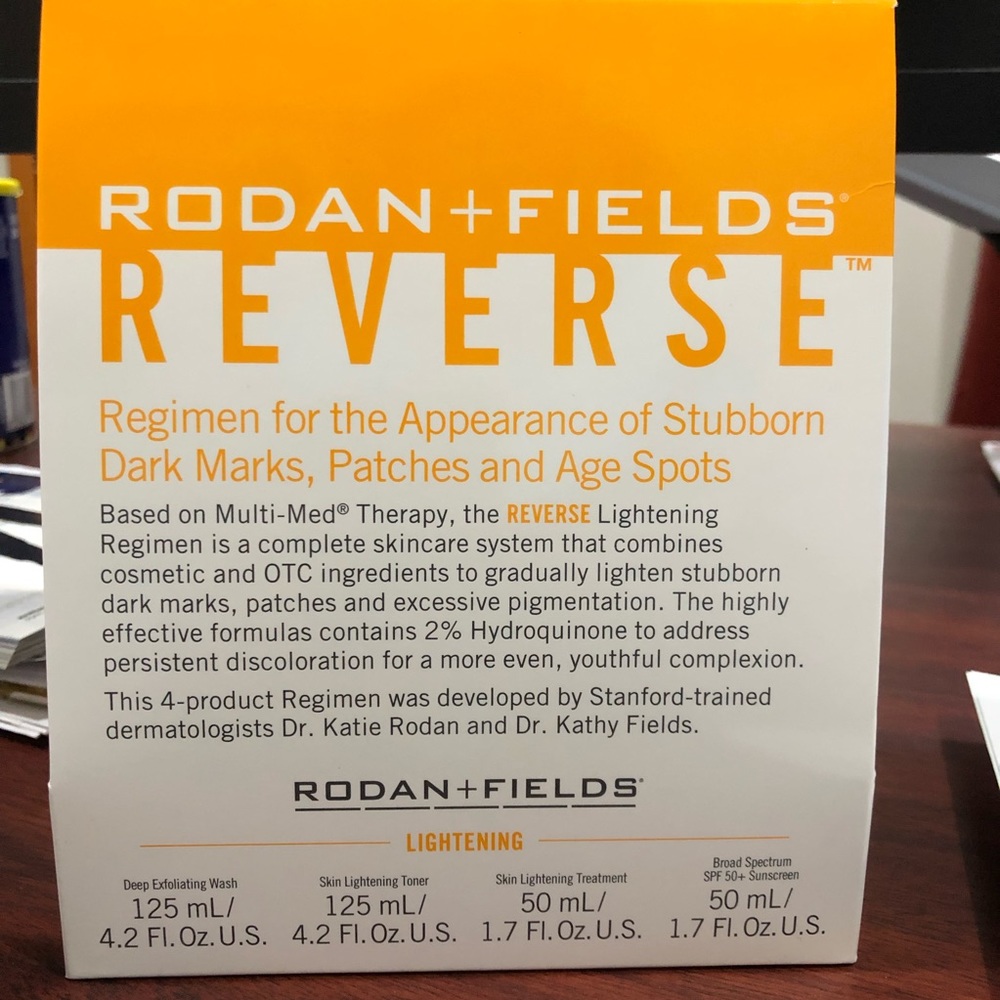 Rodan and Fields Regimen